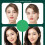 V Face Strap Slimming Breathable Adjustable Green V Line Lifting Tape 9