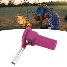 Tragbarer violetter BBQ-Lüfter, 1,5 V Handgehalten, für Camping & Grillen