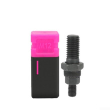 Replacement Threaded Mandrel For Hand Nut Rivet Tool Fits M10 Metric 632 To 3/816 Imperial Steel With Storage M12