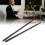 2PCS Black Nylon Drum Sticks for Percussion, Portable, Durable 16