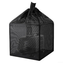 Pond Pump Filter Bag Nylon Fine Mesh Heavy Duty Debris Protection with Drawstring for Fountains