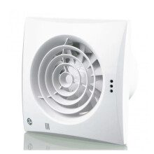 Blauberg CALM-100-S Axial Extractor Fan with Pullcord 100mm (White)