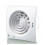 Blauberg CALM-100-S Axial Extractor Fan with Pullcord 100mm (White) 1