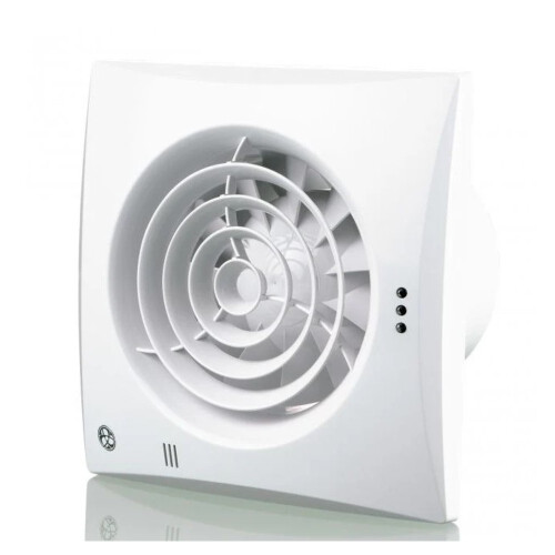 Blauberg CALM-100-S Axial Extractor Fan with Pullcord 100mm (White)