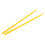 2PCS Nylon Drumsticks, Portable Exercise Drum Rods, Yellow 10