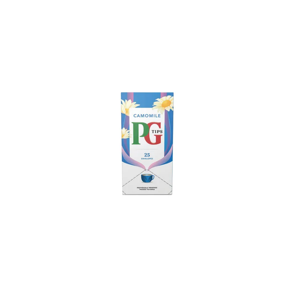 Pg Tips Camomile Envelope Tea Bags (Pack Of 25)
