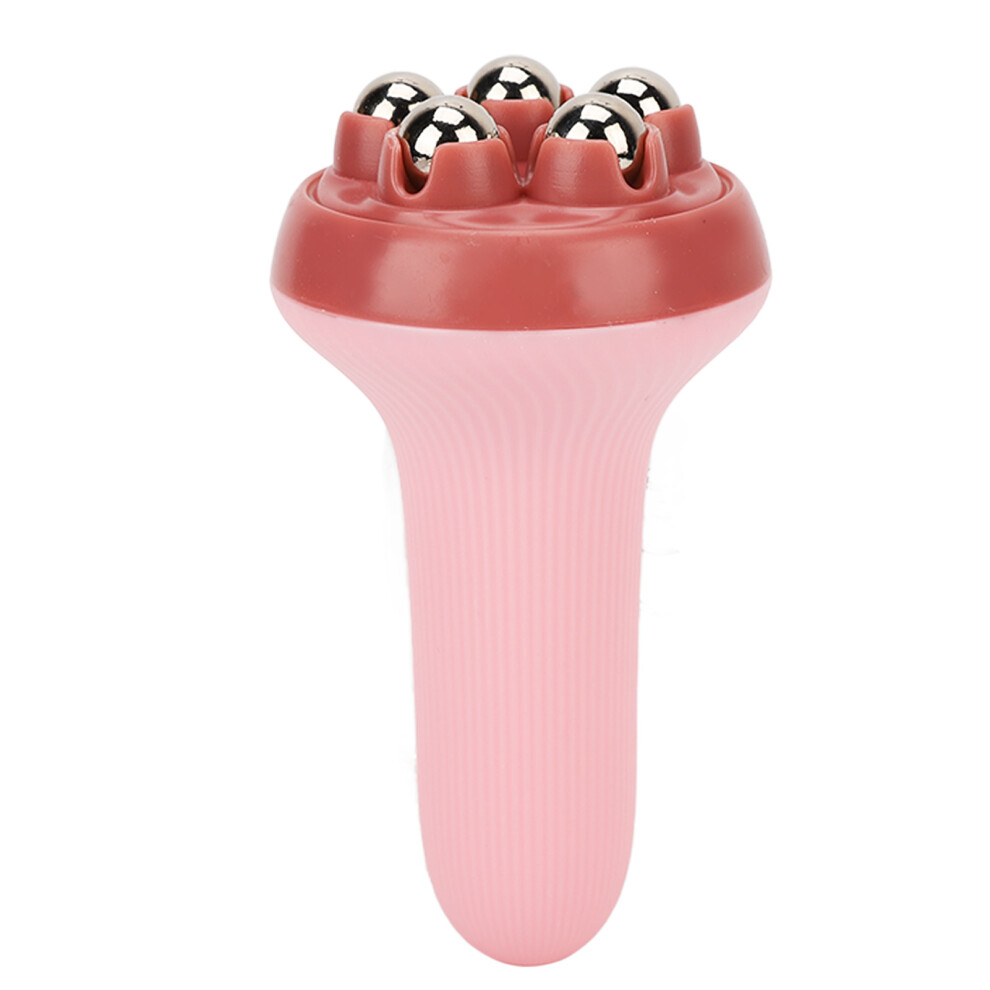 Facial Rolling Massager With 360 Degree Rotation Enlarged Massage Area Hand Held Lymphatic Drainage Massager For Deep Muscle Massage And Cellulite