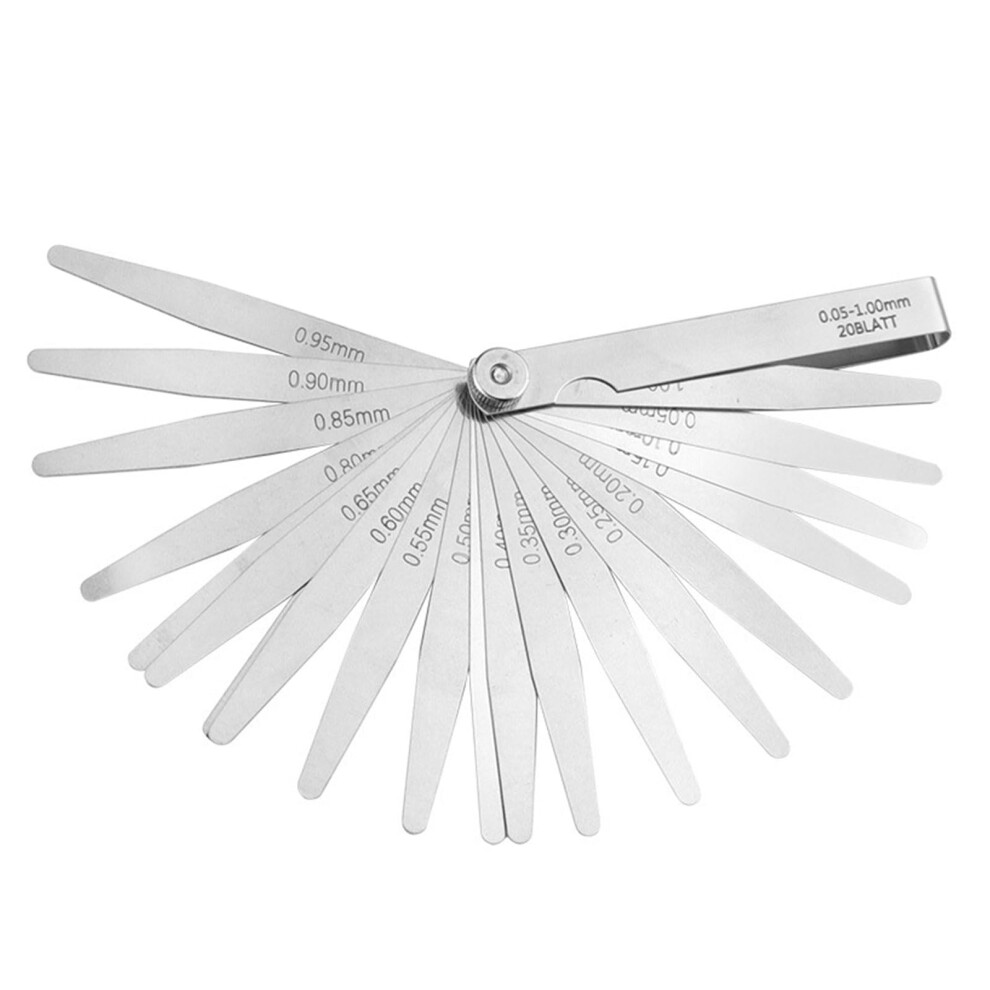 Thickness Gauges Offset Feeler Set 0.011.00Mm, 0.021.00Mm, 0.050.50Mm, 0.051.00Mm Measuring Tool Drafting Tool 9382693972132