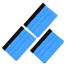 Blue Vinyl Felt Squeegee 10Pcs Set for Home & Electronic Repair
