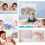 2Pcs Bath Storage Organiser,Baby Bath Storage,Quick Dry Storage Net 4