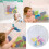 2Pcs Bath Storage Organiser,Baby Bath Storage,Quick Dry Storage Net 3