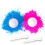 Gender Reveal Exploding Golf Balls Set, Blue & Pink, 4cm 60g 1