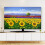 TV Dust Cover 4548 Inch Indoor Polyester Screen Protector, DustProof ScratchResistant Fabric 1