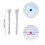 Gender Reveal Exploding Golf Balls Set, Blue & Pink, 4cm 60g 15