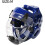 Kickboxing Full Face Helmet Training Sparring Head Protector Blue M 5