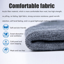 Rechargeable Bluetooth Beanie Hat with Stereo Speakers, 150mAh, Unisex