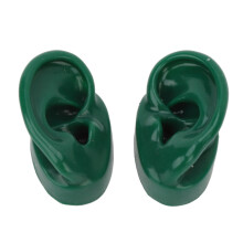 Modèle d'oreille artificielle pour présentation de boucles d'oreilles et d'appareils auditifs, oreille en silicone réaliste avec un haut degré de