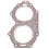 Effective Sealing Head Gasket Replacement For Yamaha Engines, Engineered Using Advanced Technologies With High Quality Material Precise Hole 3