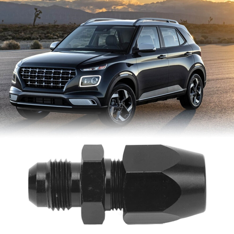 6An To 3/8In Fuel Line Fitting Adapter Aluminum Corrosion Proof Universal 4611374047803