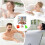 Moisturizing Shower Steamers Christmas Bubble Bath Snowflake Tree Box Packaging Stocking Stuffers Home Spa 4
