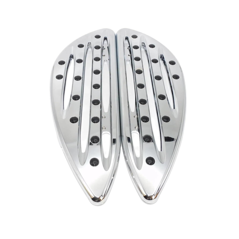 Foot Pegs For Touring For Road For King For Tri For Street For Glide For Softail For Heritage Motorcycle Chrome Footpeg Footrest Pedal Peg Pedal 9382693822406