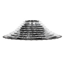 10-Gang Mountainbike Sportliche Spin-Flywheel 11-36T Silber Hinterradnabe Teil