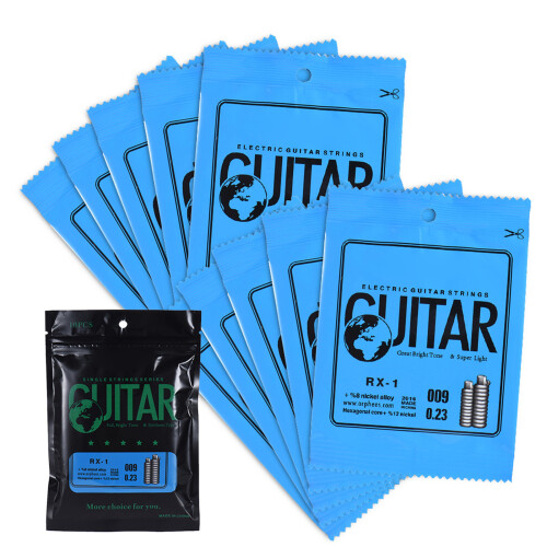 Orphee RX-1 Einzelsaite Ersatz für E-Gitarre, 1. 1