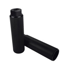 1Pair MTB BMX Bike Alloy Foot Stunt Pegs Footrest Lever Fit Grip Cylinder Z2O3 3/8'' Axle