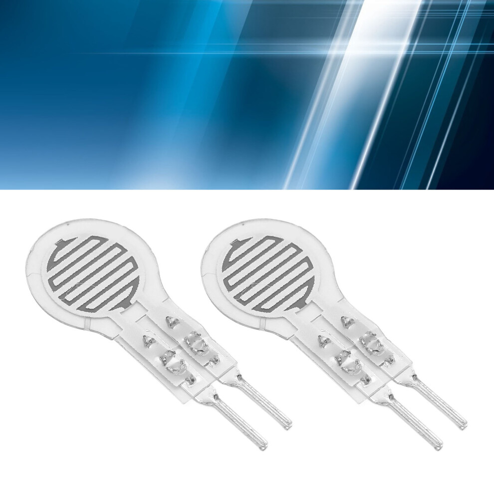 Thin Film Pressure Sensors 2Pcs Flexible Force Sensing for Monitoring Systems