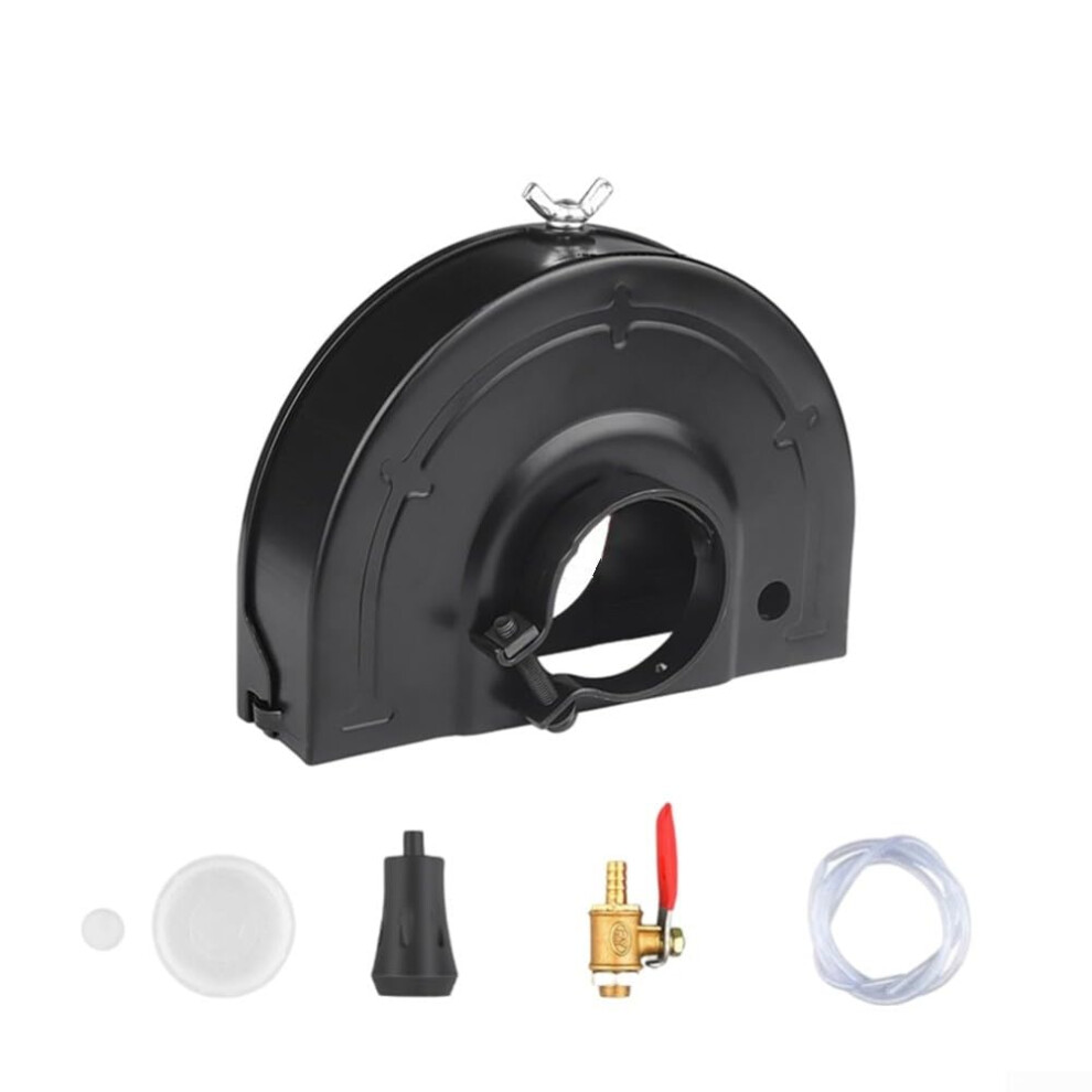 Angle Grinder Shield Set 140Mm Cover, Water Pump For Dust Cutting, Steel And Copper Construction, Grinders Compatible 9382693973313