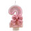 Birthday Candles for Cake  Glittering Cake Candles with Bow Knot Decorations 1