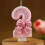 Birthday Candles for Cake  Glittering Cake Candles with Bow Knot Decorations 2