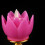 LED Lotus Candle Light with Soft Purple Glow, Buddha Decor  Plastic 4
