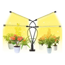 Full Spectrum Plant Grow Light 10 Brightness 3 Modes Adjustable Gooseneck Clip On