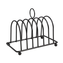 Stainless Steel Toast Rack, Multi Slot Bread Holder, Slice Display, Keeps Toast Neat, Stand Compatible With Air Fryers