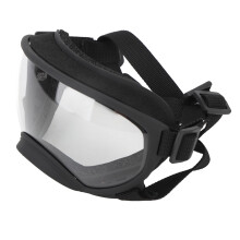 Große Hundesonnenbrille UV-Schutz Winddicht Anti-Beschlag Verstellbare Transparente Brille
