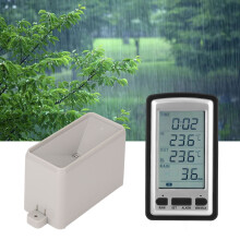 Wireless Rain Gauge & Temperature Recorder, 0-19999mm, -40C to 80C