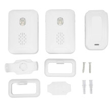 Wireless Infrared Doorbell with Motion Sensor, Long Range, 4-Level Volume