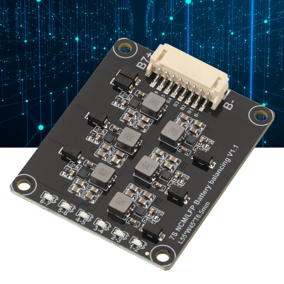 7-String Lfp Battery Equalizer Board, 2.0V-4.5V, Stable Performance 4941374063504
