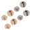 High Quality Brass Rivets For Bookbinding, Solid Round Head Button Studs With Exquisite Workmanship And Wide Application In Leather Crafts (200 Set) 6