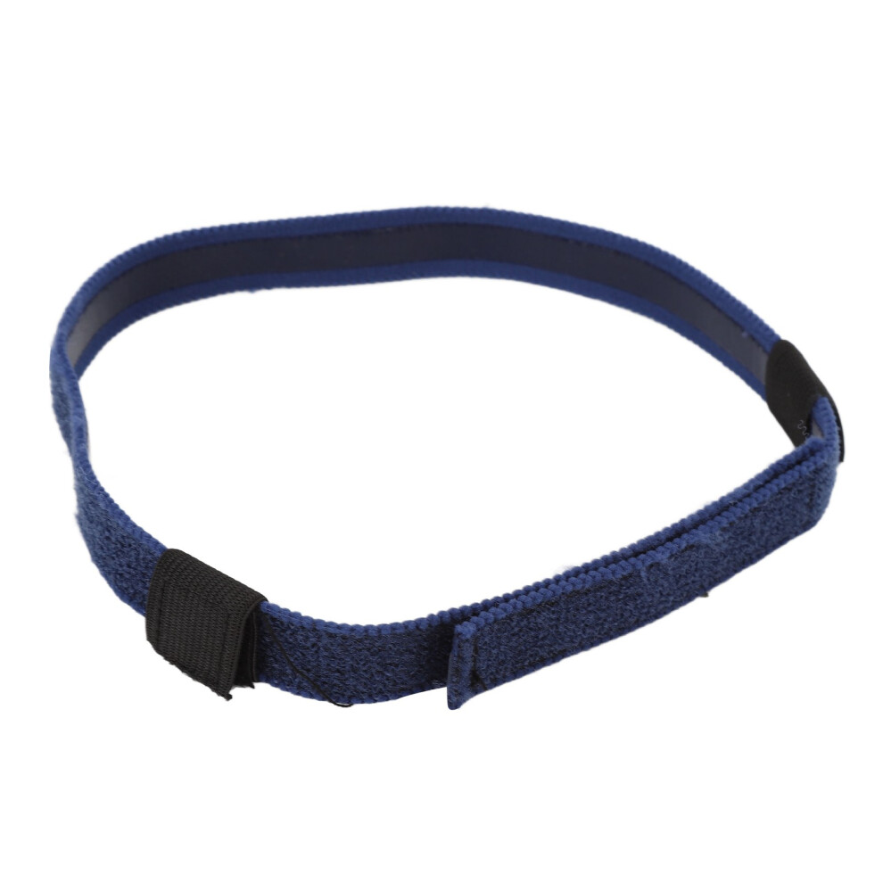 Dark/Blue Nasal Cannula Headband With Silicone Lining, Adjustable Ear Soreness Protector