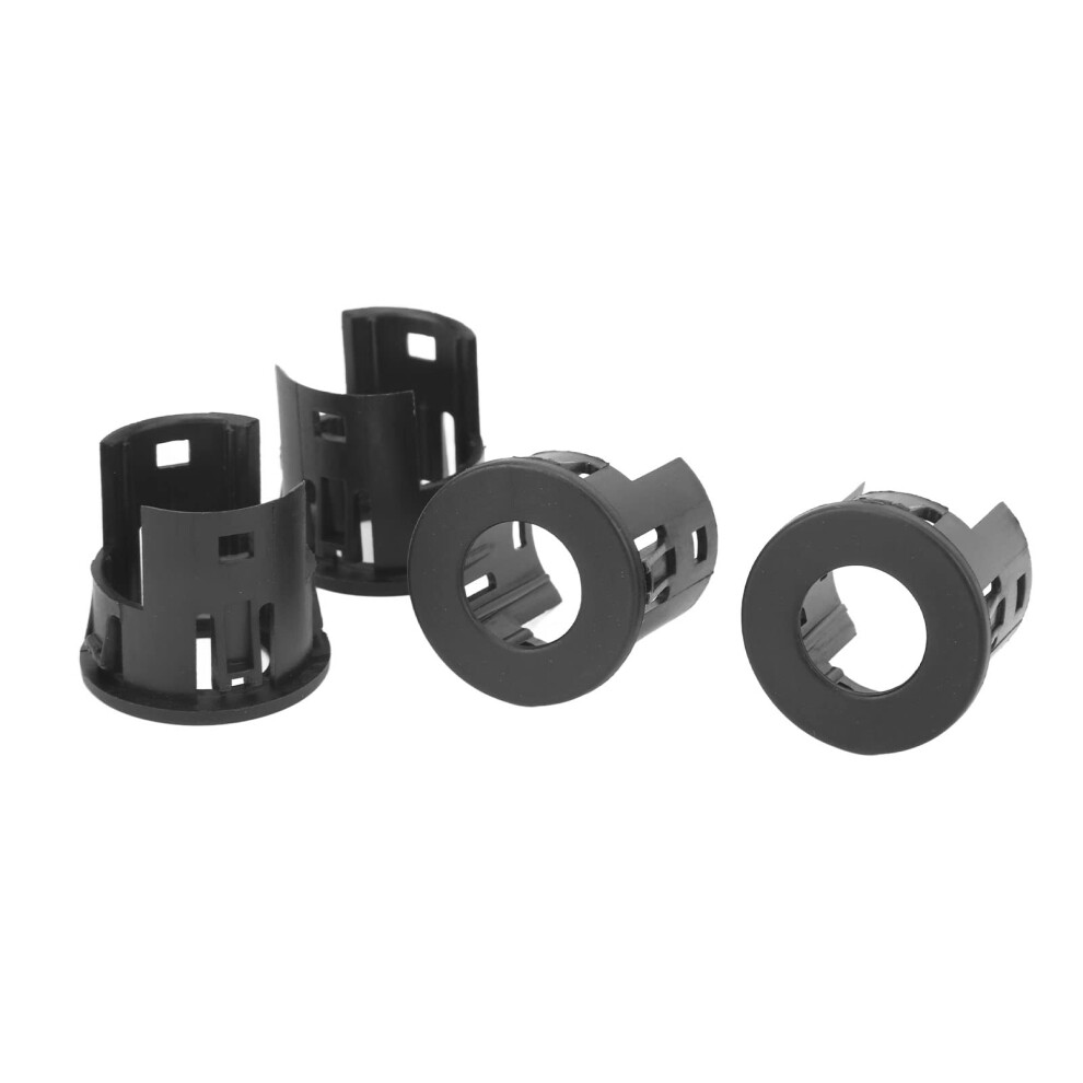 4Pcs Abs Parking Assist Sensor Bezels And Retainer Oe 5Ls52tzzaa For Front Or Rear Bumper 9347817155174
