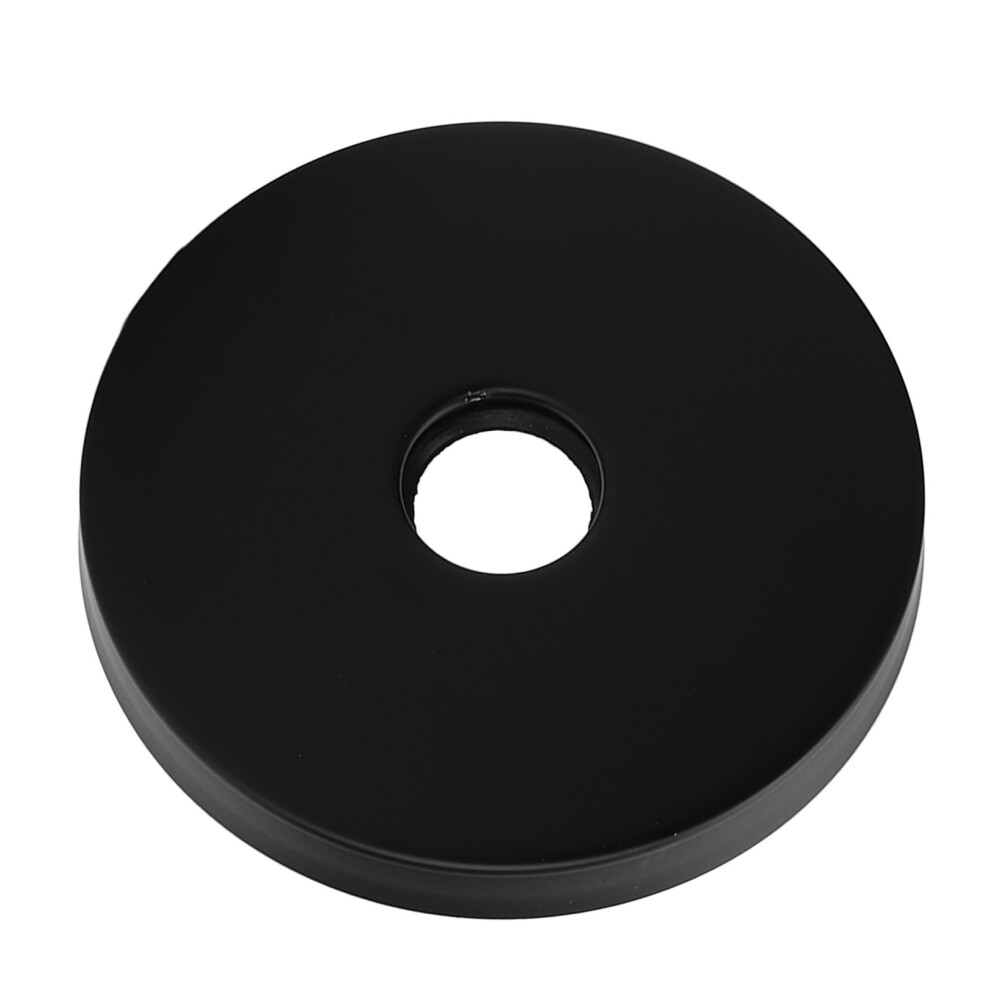 Modern Shower Arm Flange Black 304 Stainless Steel For G1/2In Pipes 6901374071402