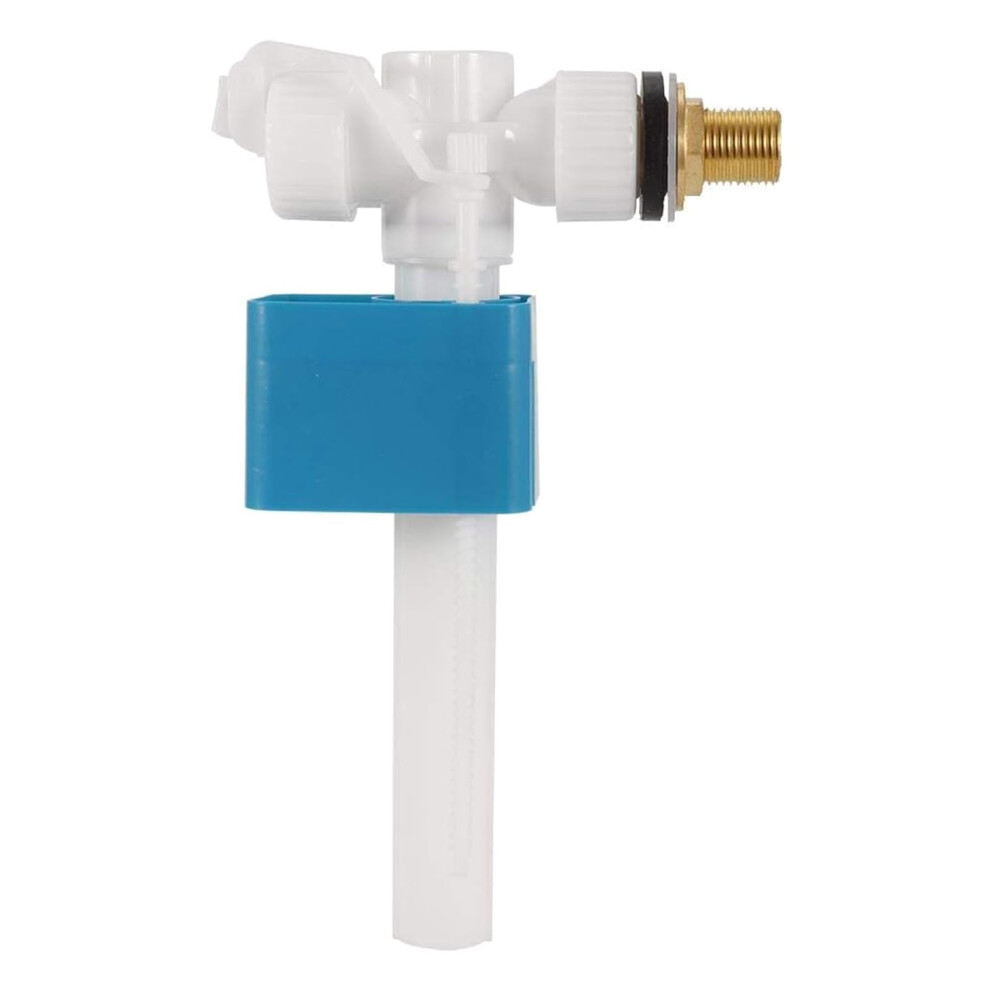 G1/2 Universal Side Entry Toilet Fill Valve Low Noise Corrosion Resistant Easy Install 9189345383922