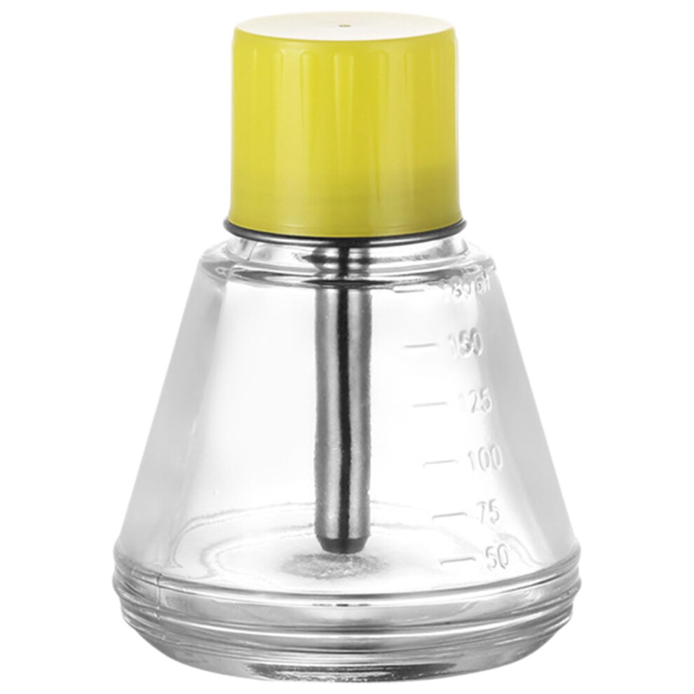 6Oz/180ml Clear Pumps Dispenser Bottle Glass Nails Polishing Remover Push Down Dispenser Bottle R