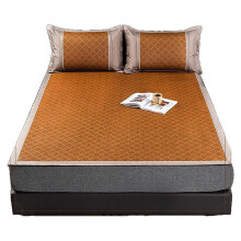 Bamboo Sleeping Mat Cooling Foldable For Bed 180x200 cm Multicolor Summer Mattress Pad