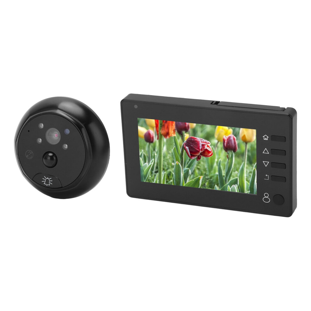 Digital Video Doorbell With 4.3In Indoor Monitor, Night Vision, Pir Motion Detection 8451374073152