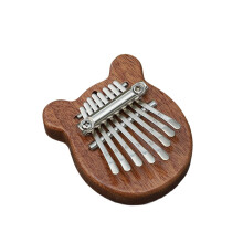 (8-Tone Sapele Bear) 8-Tone Mini Thumb Piano