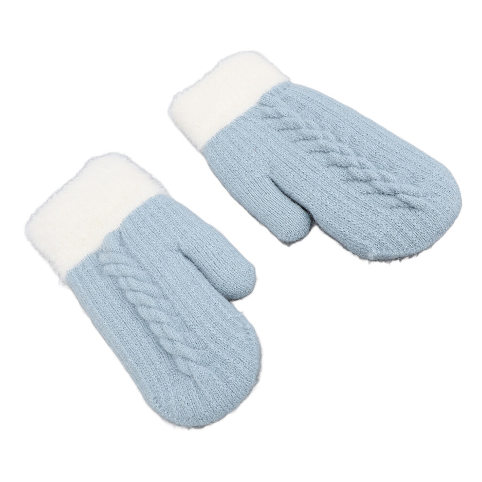 FÃ¤ustlinge, doppelseitig, sÃ¼Ã, gestrickt, dick,