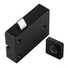 Fingerprint Drawer Lock with Smart App Control, Keyless Metal Cabinet Security for Home and Office